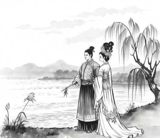 关关雎鸠,在河之洲,窈窕淑女,君子好逑 是哪首歌里的词?