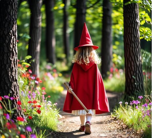 我是能干的小红帽，小红帽 一路走来一路唱，一路唱  是哪首歌里的词？