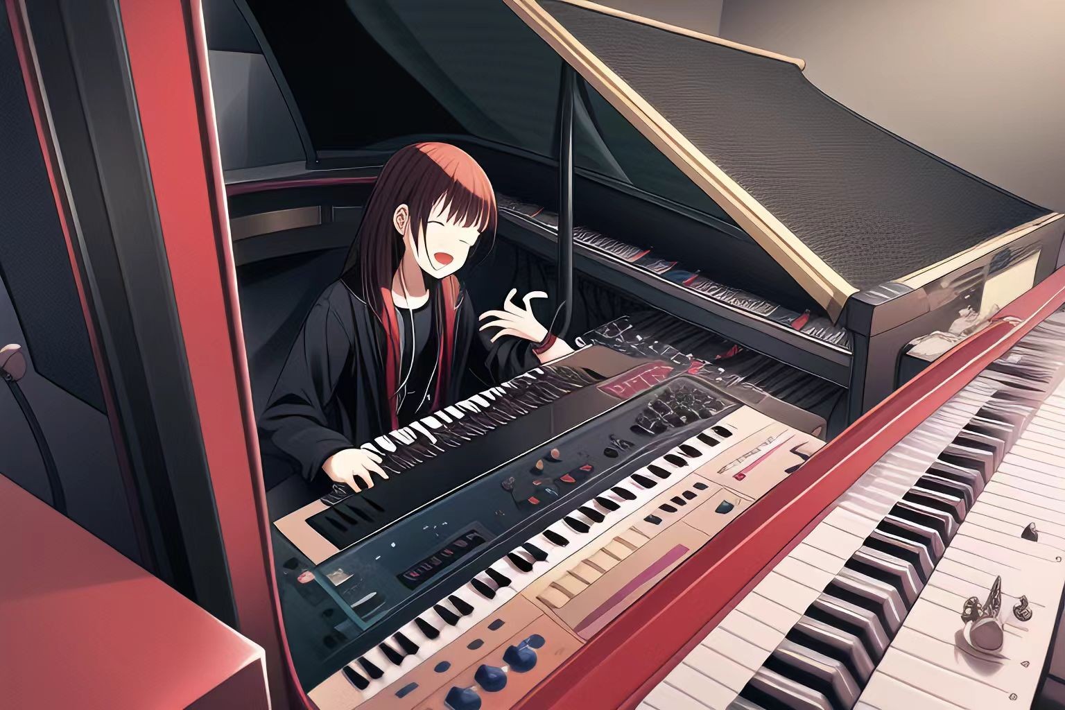 他挥毫泼墨落笔  是哪首歌的词